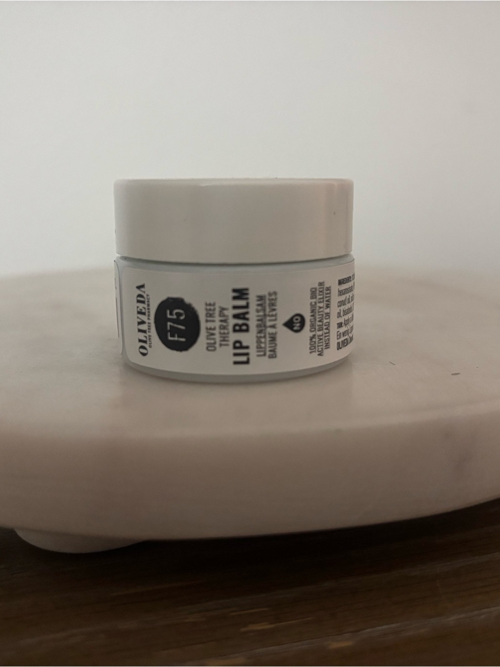 F75 Olive Tree Therapy Lip Balm - New, Unused, Unopened